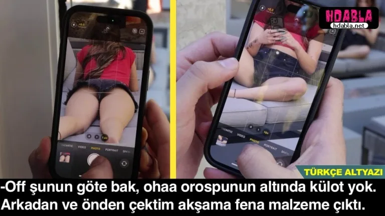 ablasinin arkadasi bahcede uzanirken gotune zoomlayip fotograf cekti.jpg