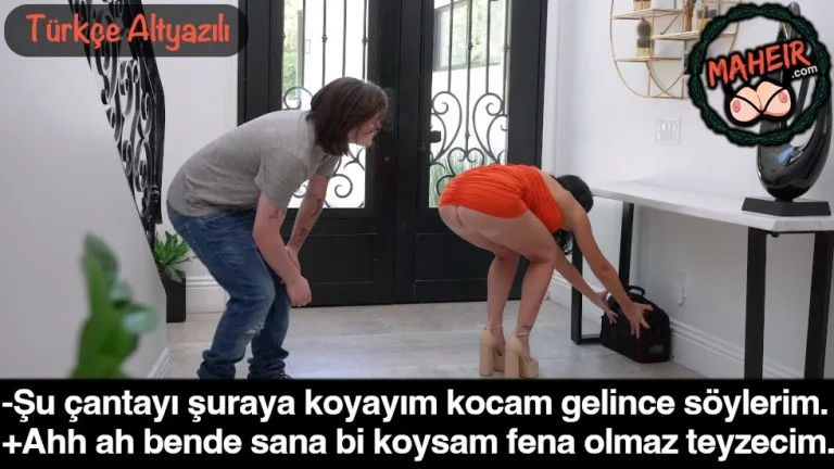 arkadasinin annesi onunde egilince etek altina bakiyor.jpg